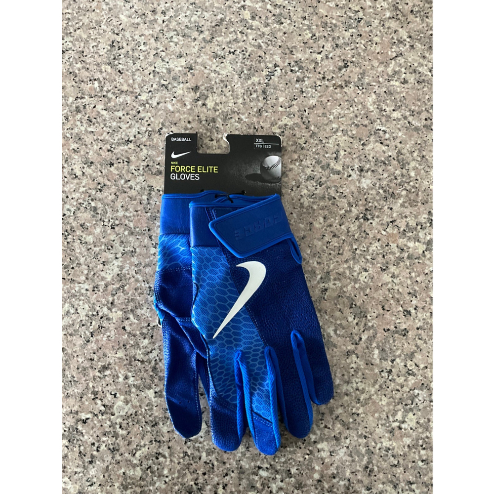 Nike Force Elite Baseball Gloves Size XXL Blue